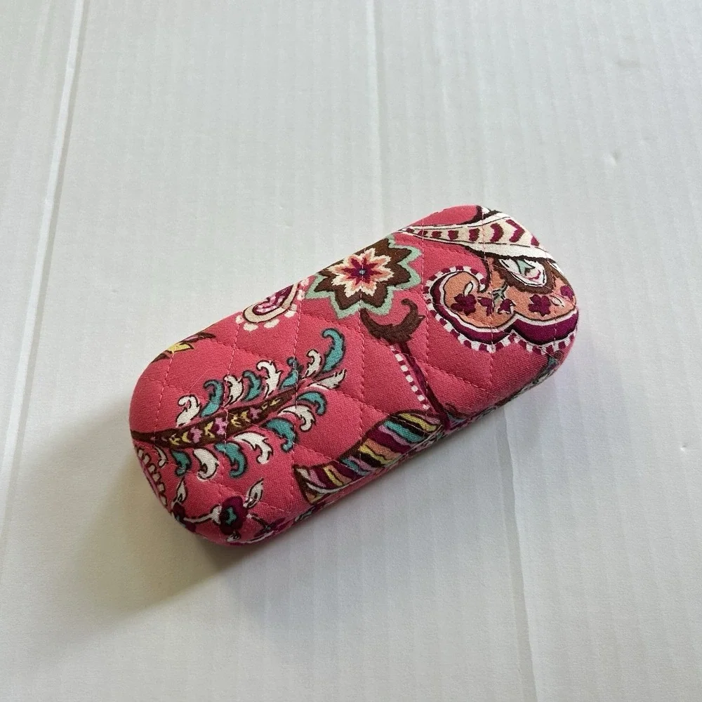 Vera Bradley Call Me Coral Paisley Eyeglass Case NWOT